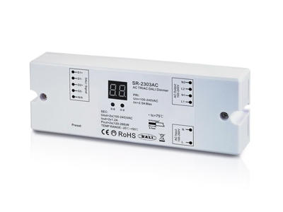 DALI fasedæmper 2-kanals 230V, 2x144W