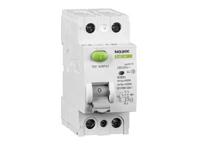 Noark HPFI (RCD) 16A 30mA 2P 6kA Type A