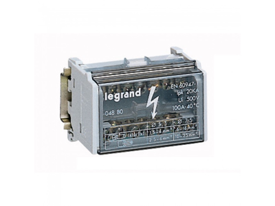 Lexic distributionsblok 2P 100A for DIN