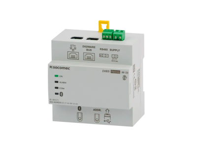 Socomec M-50 multiprotokol Ethernet gateway