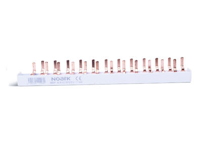 Noark sløjfeskinne 4LN (N L1 N L2 N L3 N L1...) 10mm², 63A (L: 1000 mm)