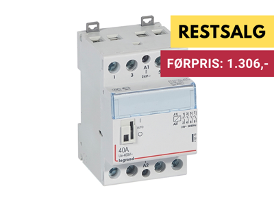 CX3 Kontakt M.H. 40A 4NO 230V spole.
